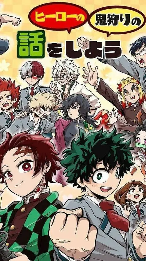 ai character: MHA meets kny??  background