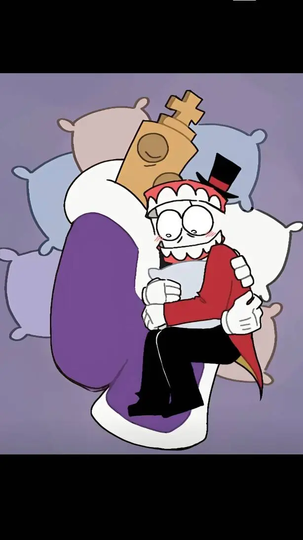 ai character: Caine x kinger background