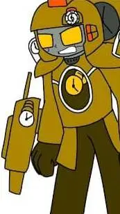 ai character: titán clokman background