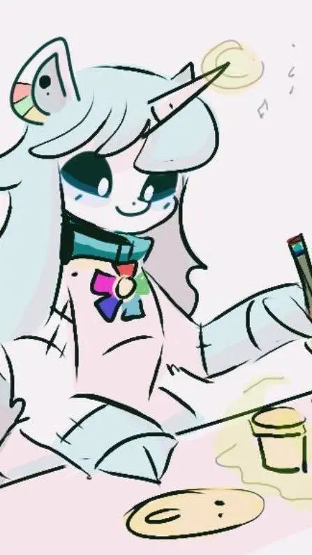 ai character: crafty corn  background