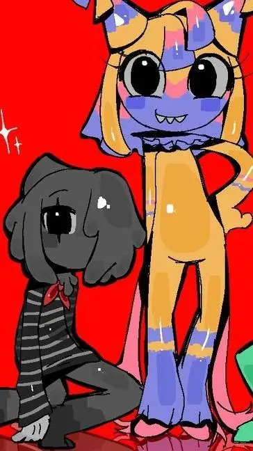 ai character: nose background