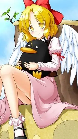 ai character: Gengetsu y pingu background