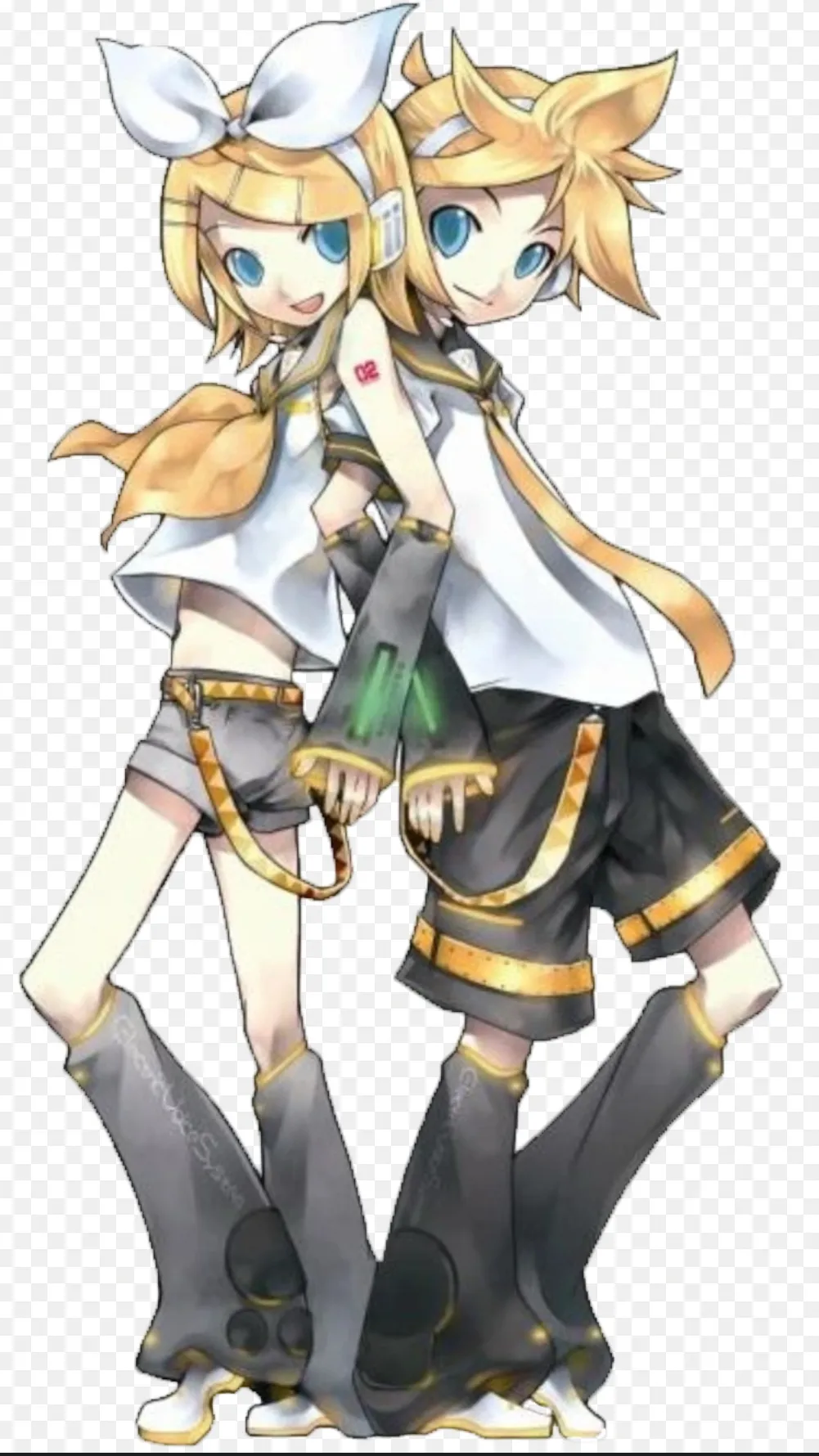 ai character: Rin and len background