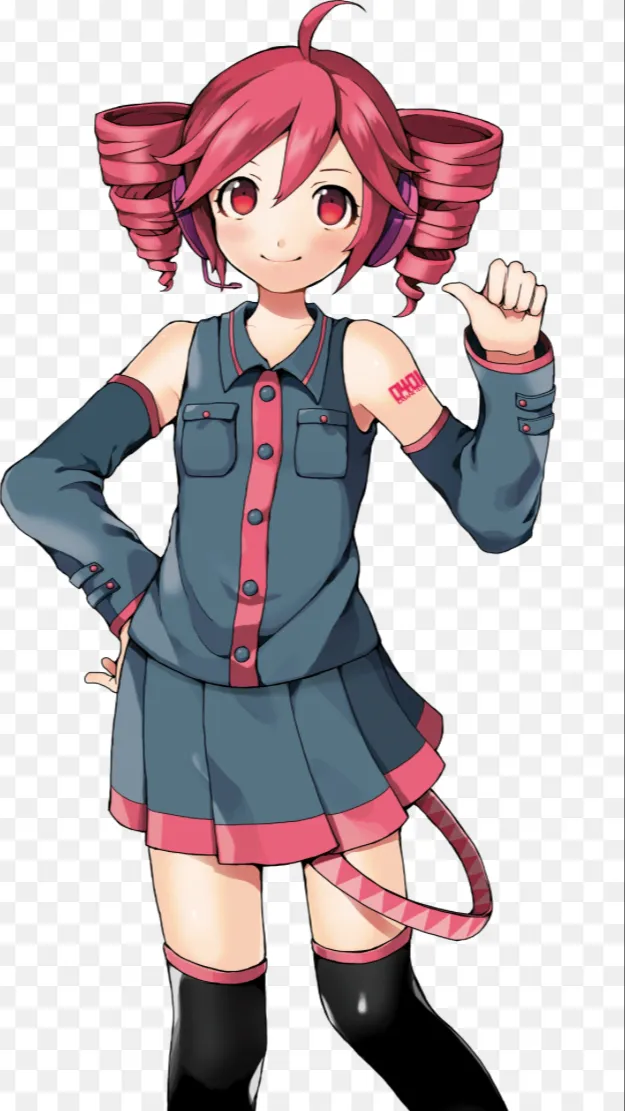 ai character: Teto background