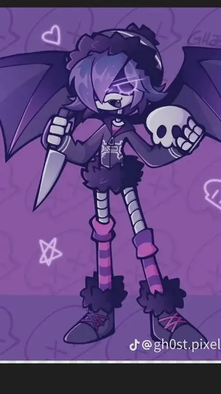 ai character: uzi background