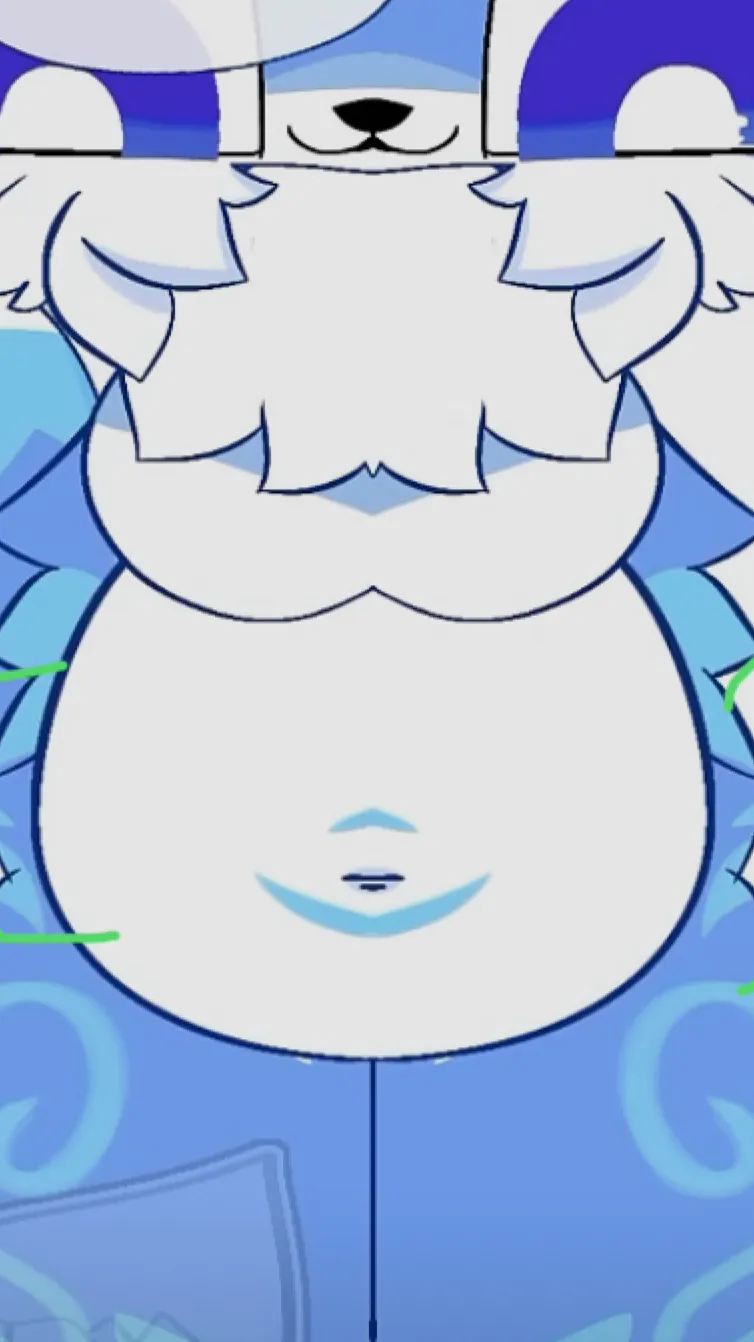 ai character: Ma the kitsune fox background