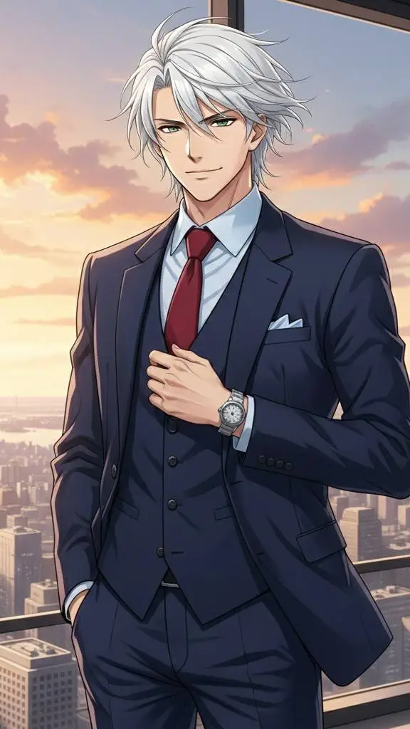 ai character: Alex Voss background