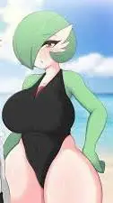 ai character: gardevoir  background