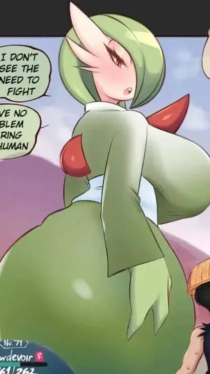 ai character: gardevoir  background