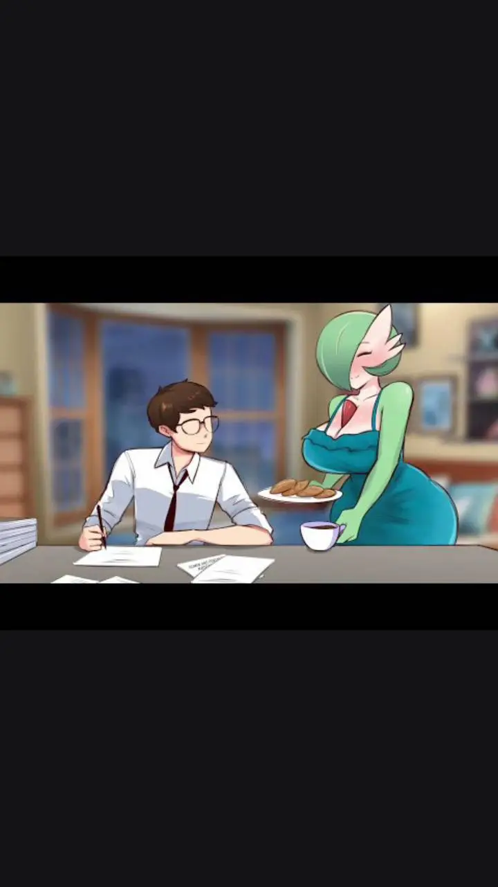 ai character: gardevoir  background