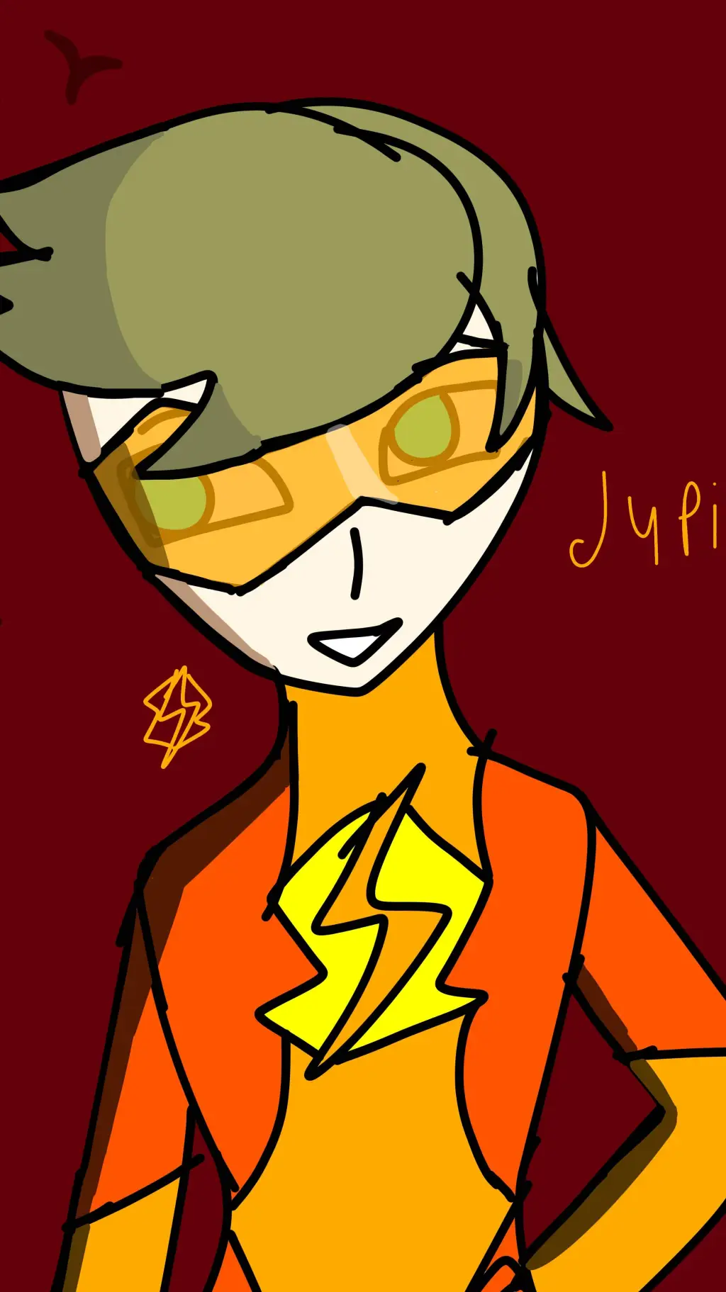 ai character: Dane thawne  background