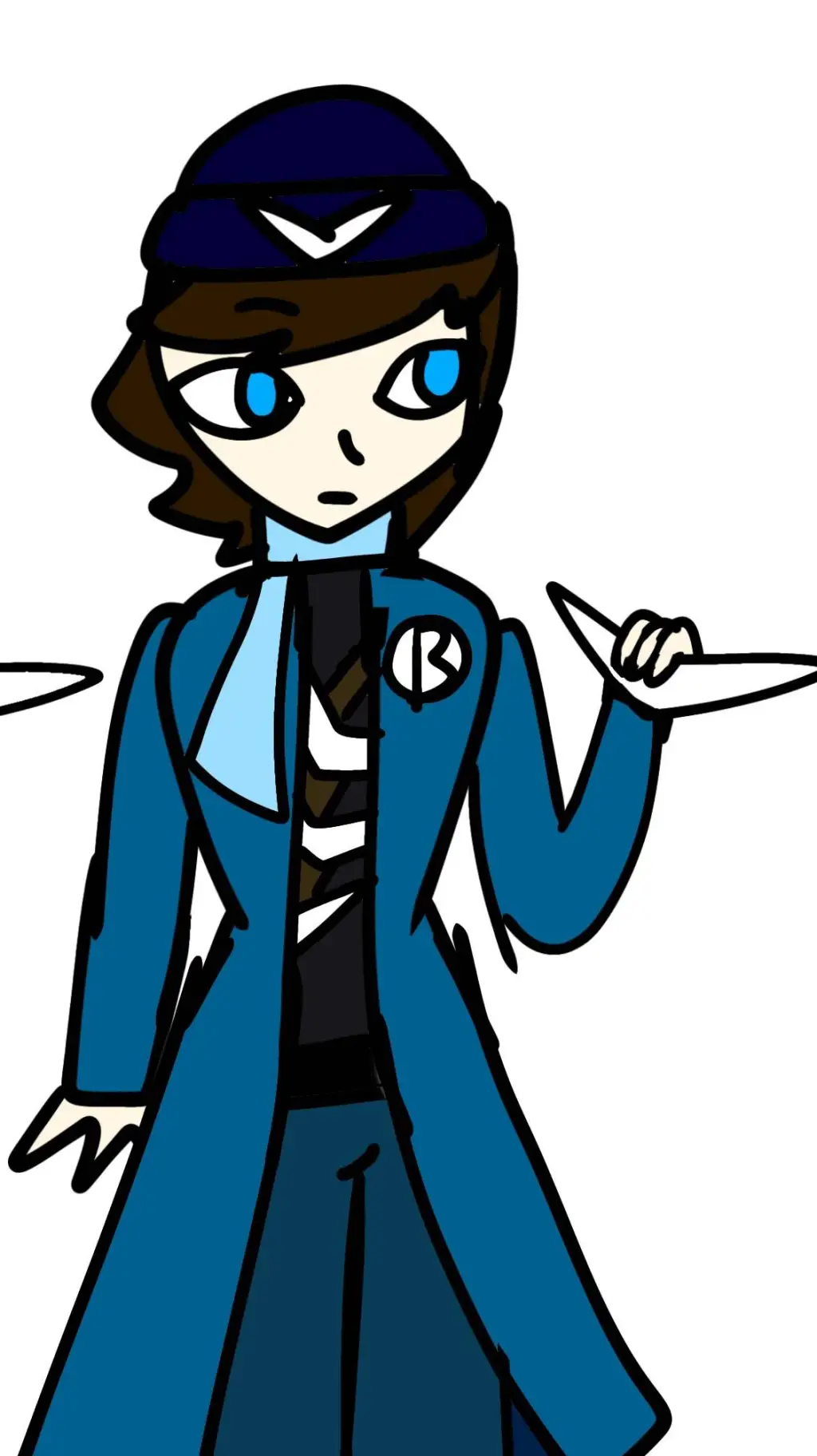 ai character: Clyde harkness  background