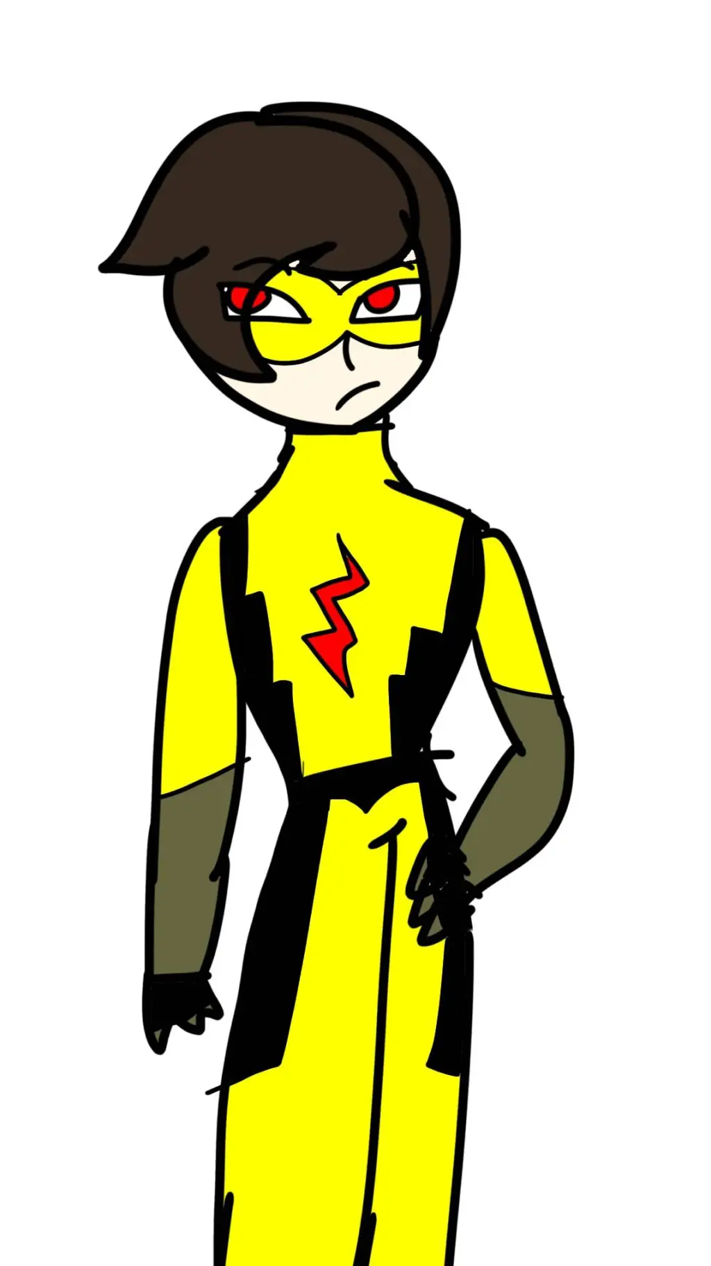ai character: Jake thawne  background