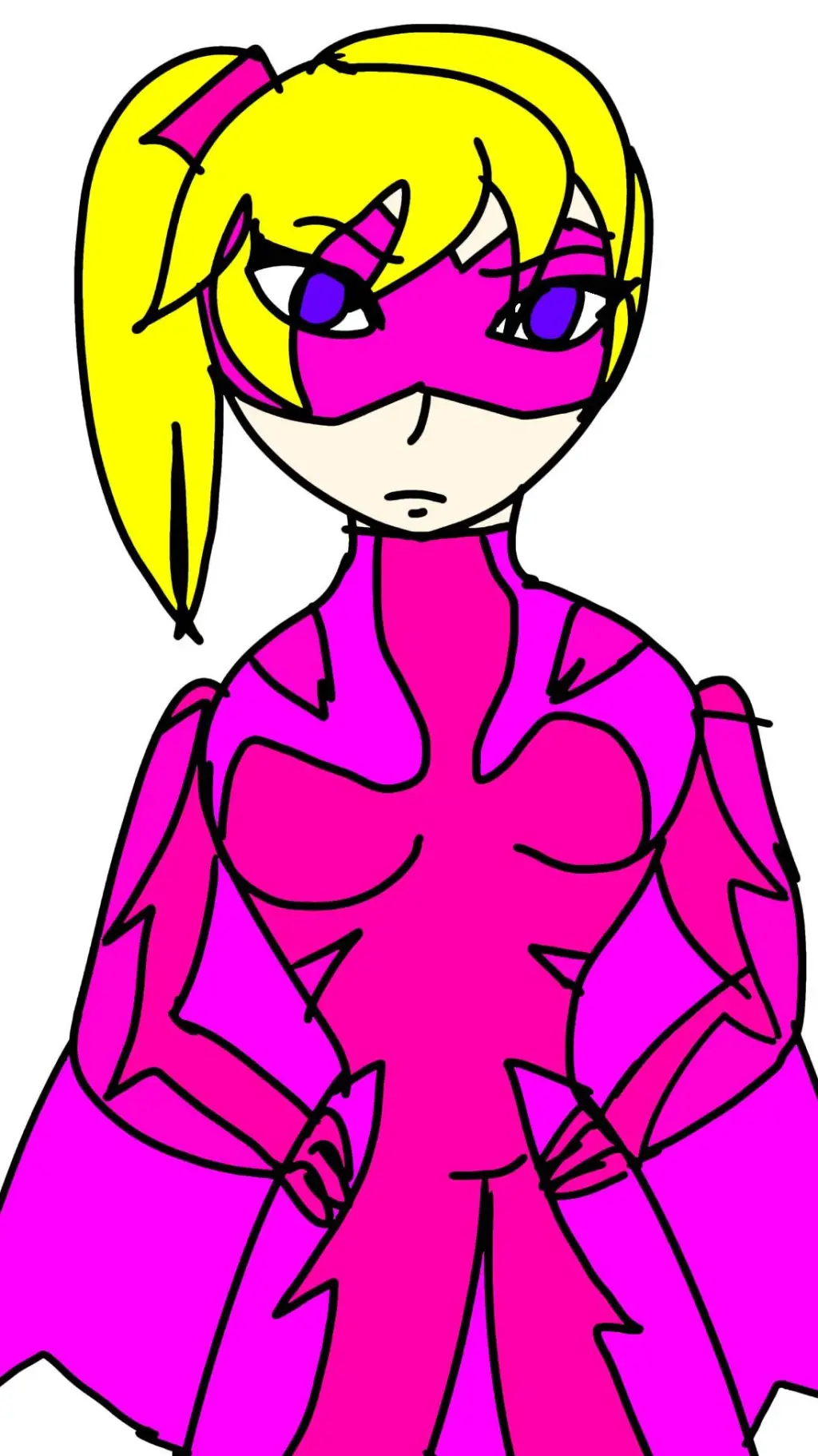 ai character: pink dove  background