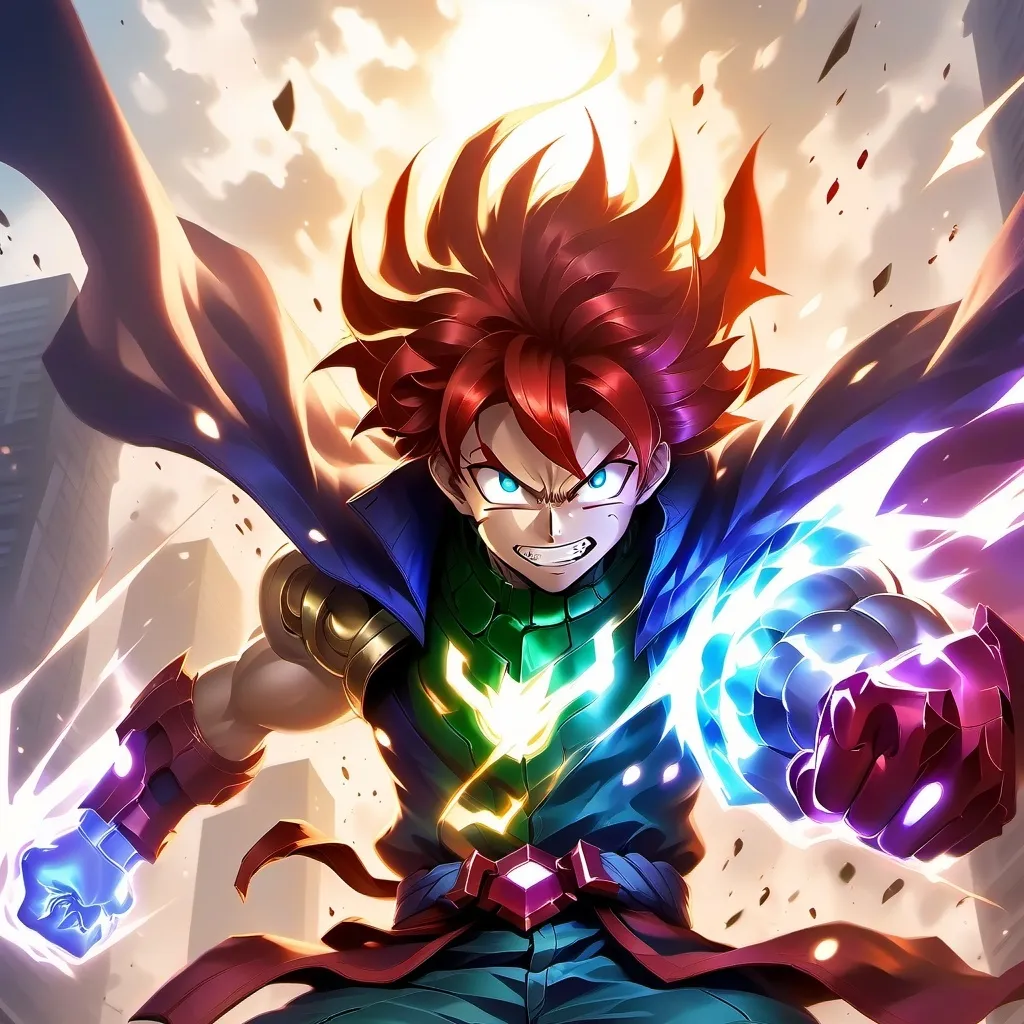 chat with ai character: mha colors