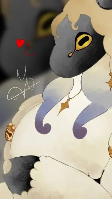 ai character: orneep ♀️ background