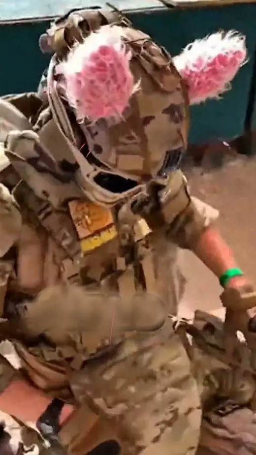 ai character: freaky war background