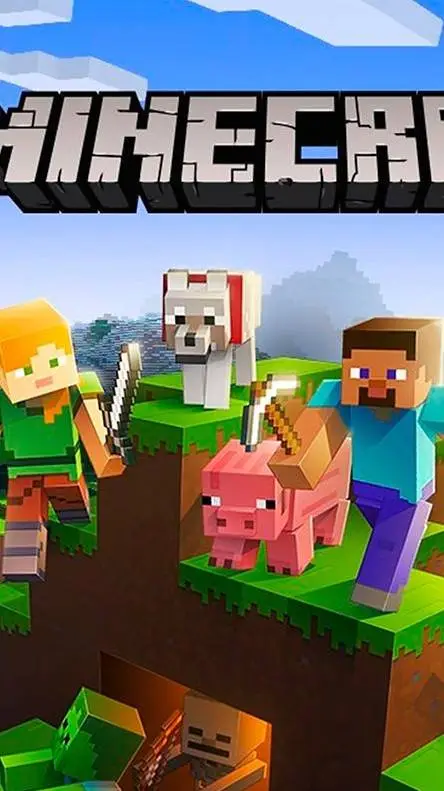 ai character: Minecraft  background