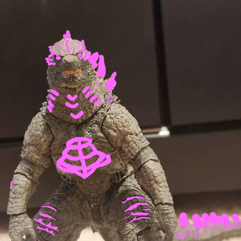 chat with ai character: Godzilla evolved 