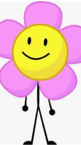 ai character: Flower background