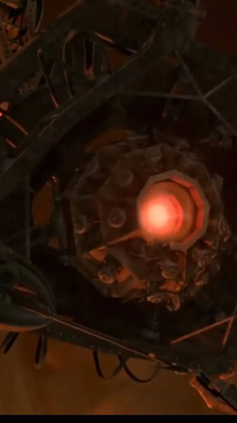 ai character: the machine from 9 background