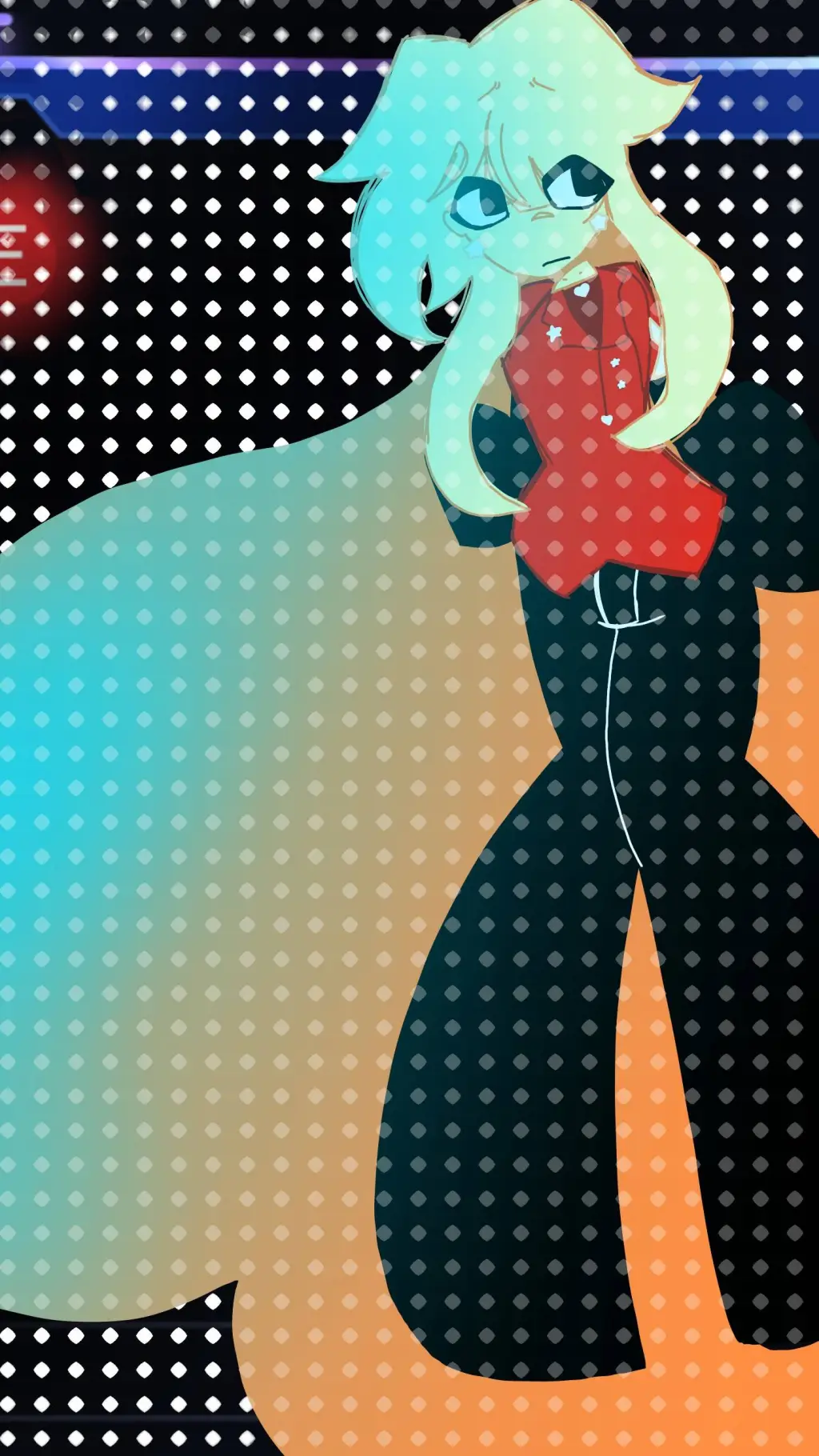 ai character: Freaky 007n7 background