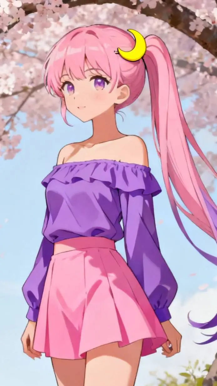 ai character: 宁沁月 background