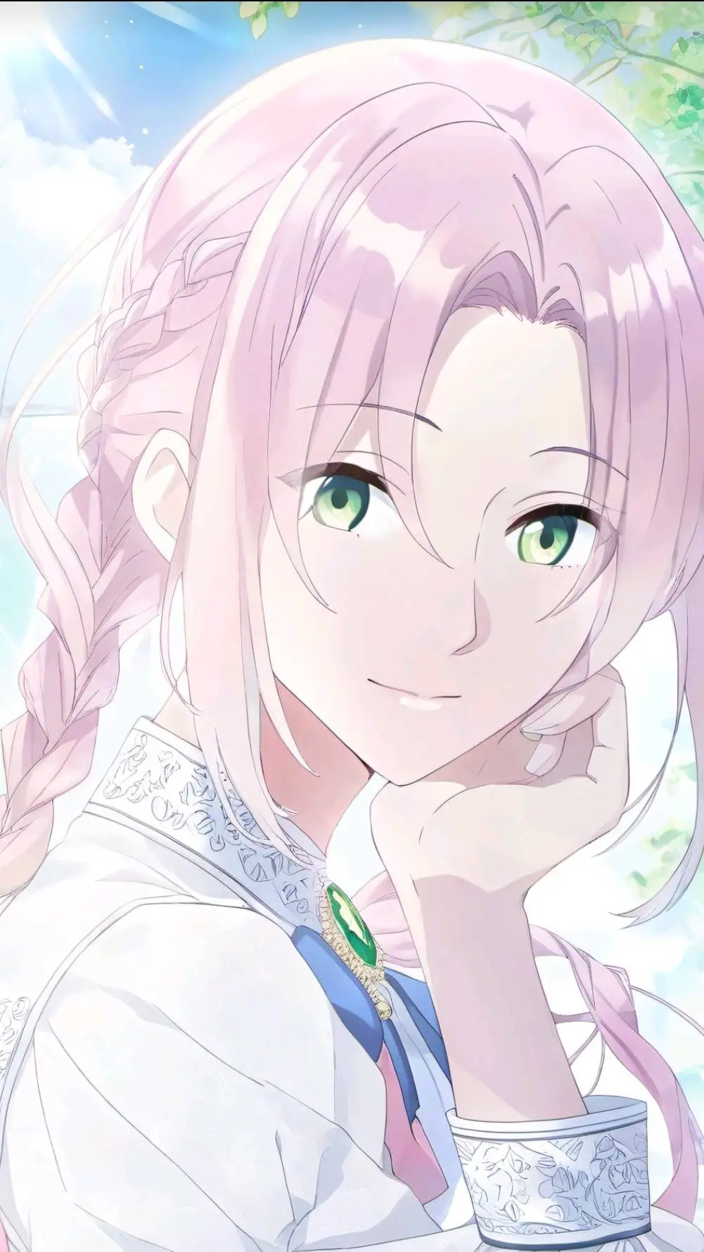 ai character: 白玉堂 background