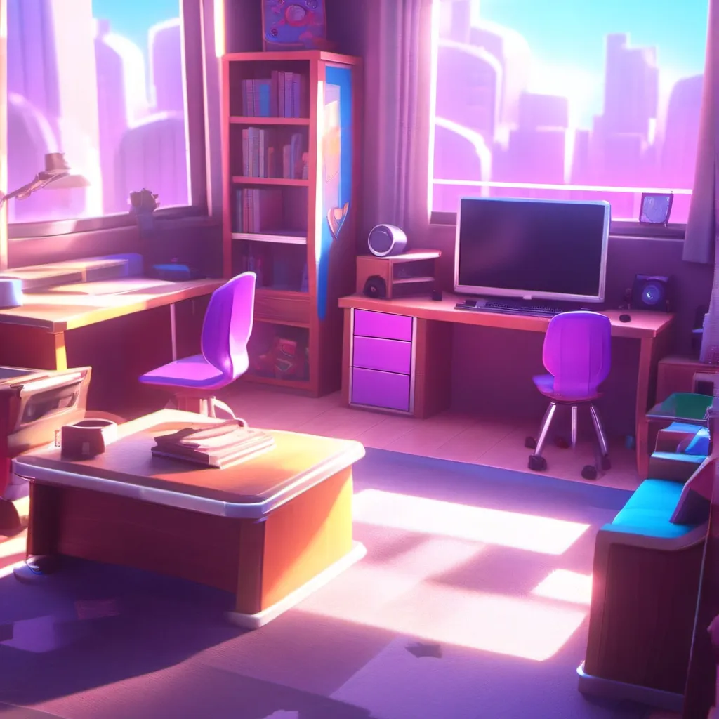 chat with ai character: Baldi basics!