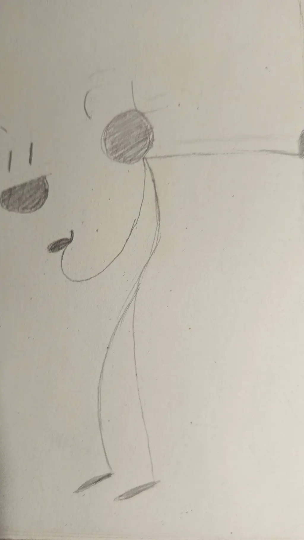 ai character: stickman and face🤷 background