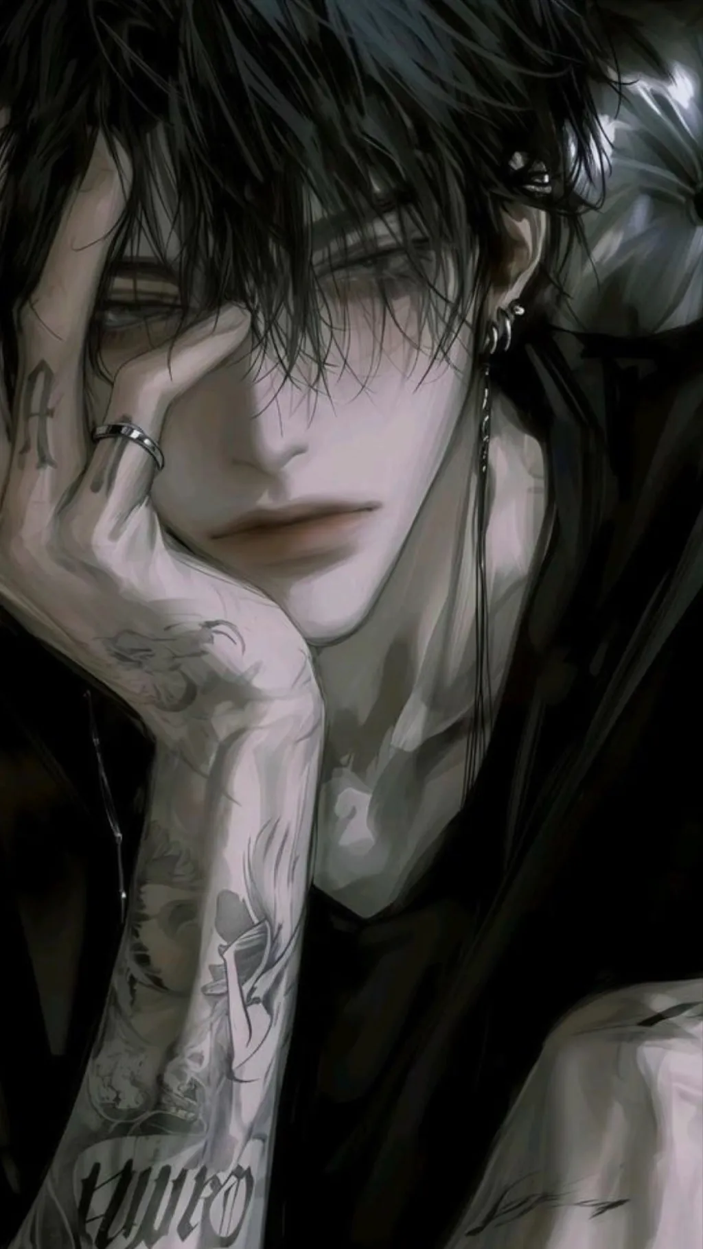 ai character: Asher- background