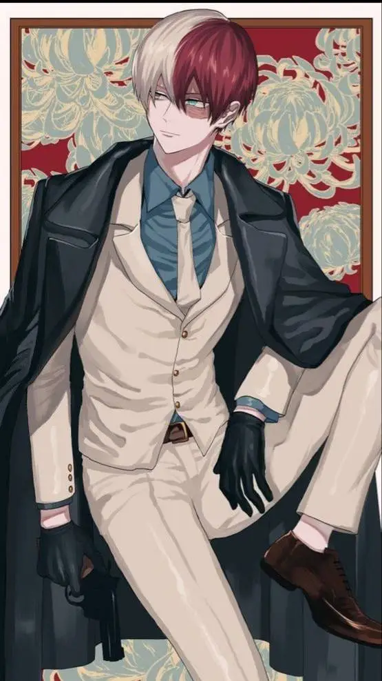 ai character: Todoroki Shoto background