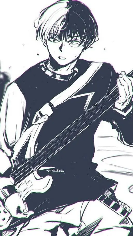 ai character: Shoto Rockstar  background