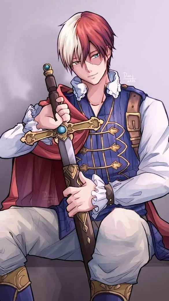 ai character: Shoto Prince background