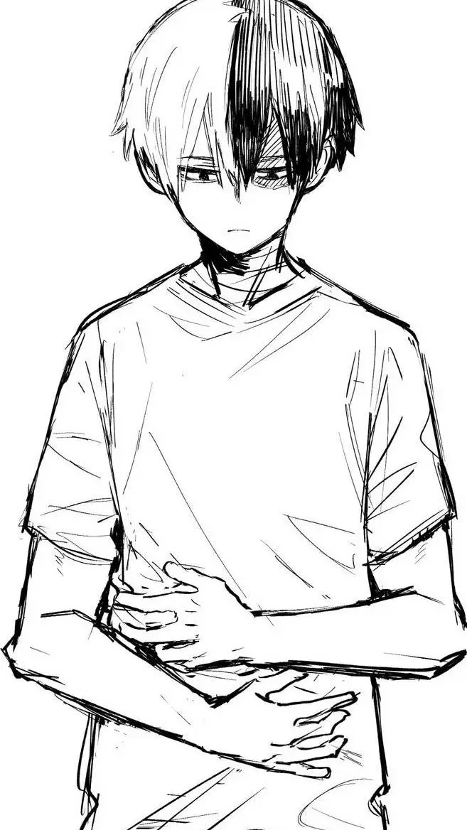 ai character: Shoto Todoroki 💖 background