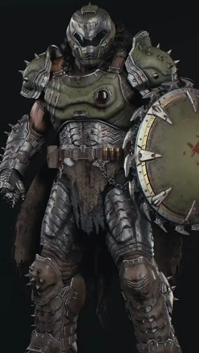 ai character: Doom Slayer background