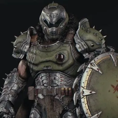 chat with ai character: Doom Slayer