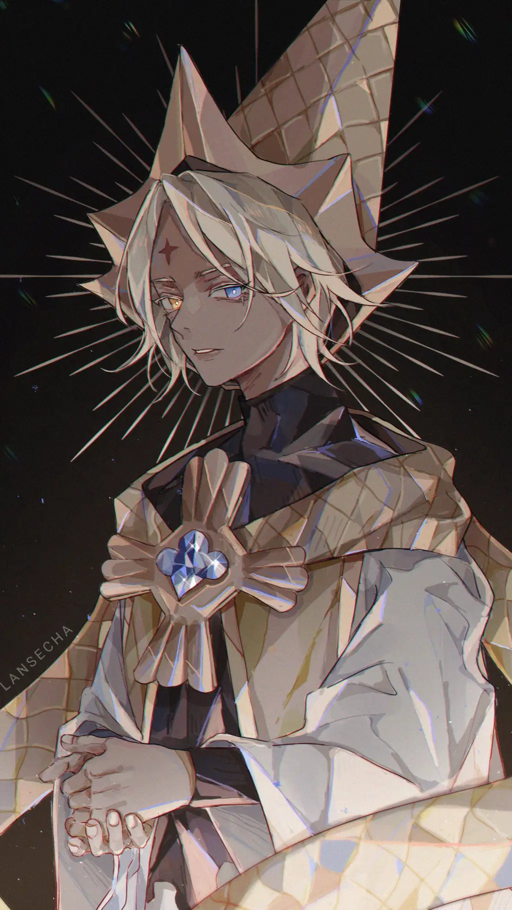 ai character: ♤🐦pure vanilla♡🍦 background