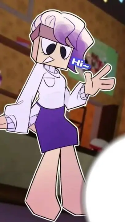 ai character: ♧🖌Brusha◇💜 background