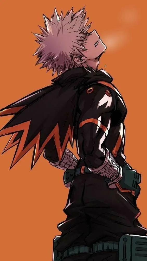 ai character: bakugo alfa!!!!☠ background