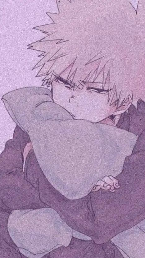 ai character: kacchan triste😨 background