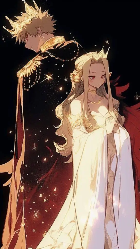 ai character: rey y reina background