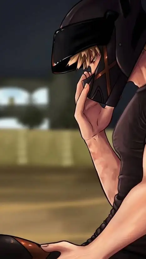 ai character: bakugo background
