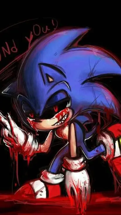 ai character: sonic exe background