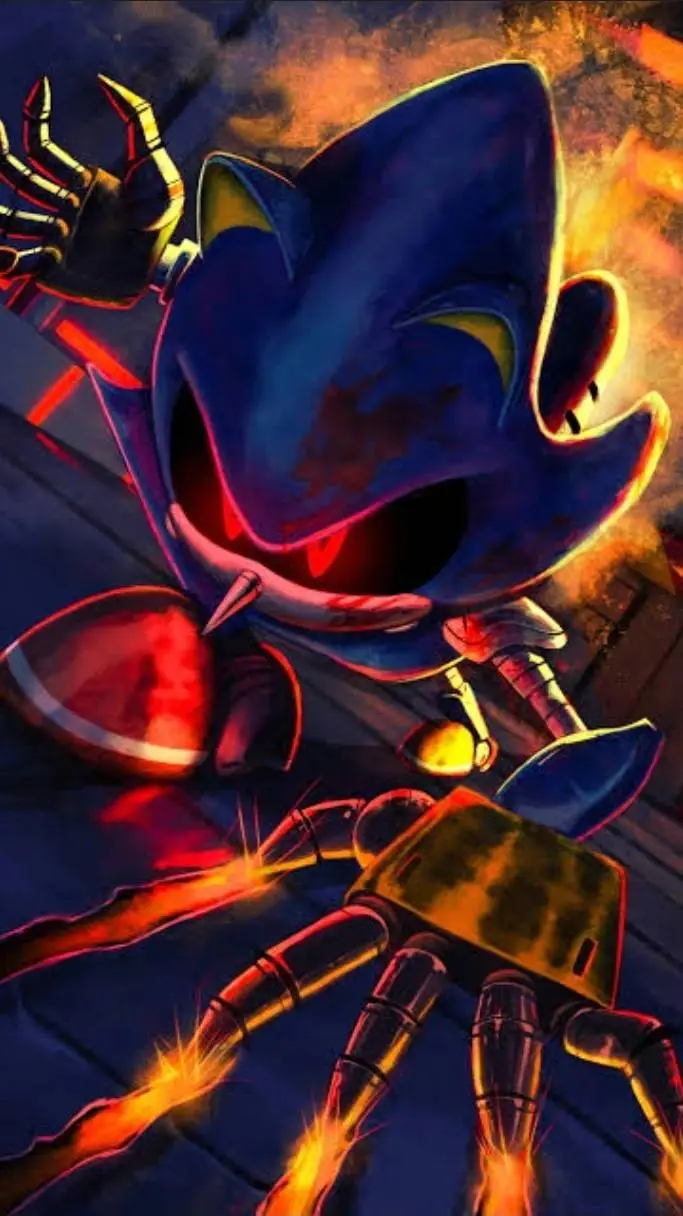 ai character: metal sonic background