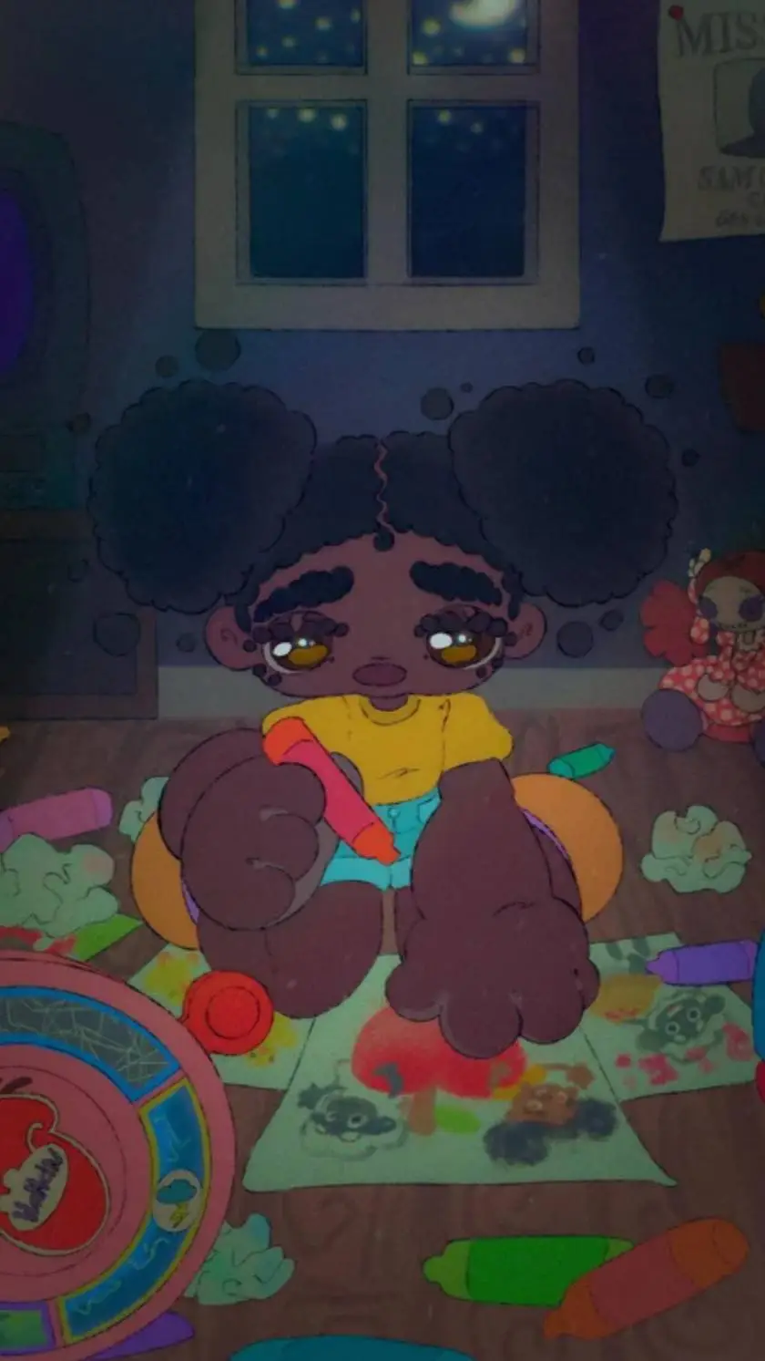 ai character: Amanda background