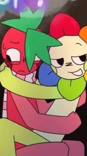 ai character: sprout x Dandy background