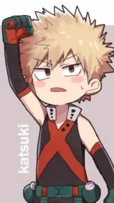 ai character: Katsuki Bakugo background