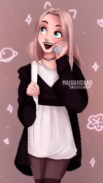 ai character: Liz 😜 background