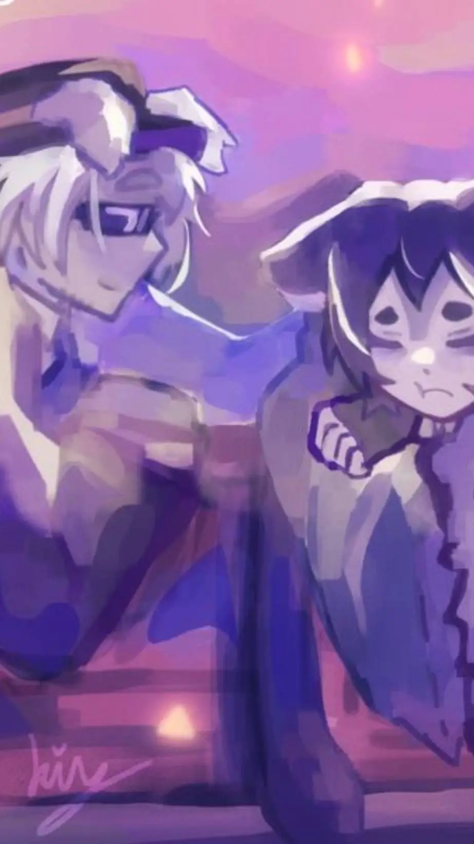 ai character: twochance background